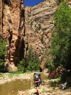 
                    
                        Hiking the Narrows - Zion National Park, UTAH
                    
                