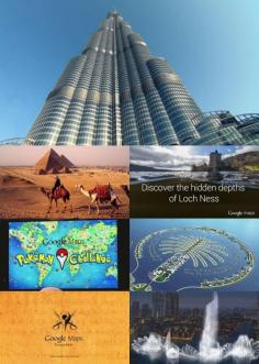 
                    
                        travel # Explore Views of the Burj Khalifa with Google Maps # Explore the Pyramids of Giza with Google Maps # Google Maps: Pokémon Challenge  via bit.ly/1E7oPxE
                    
                