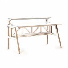 
                    
                        Context Furniture - Truss Library Desk
                    
                