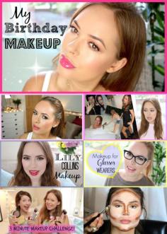 
                    
                        Beauty # My Birthday Makeup Tutorial 2014! | Tanya Burr # Ariana Grande Makeup Tutorial! # Lily Collins Makeup Tutorial! | Tanya Burr  via bit.ly/1HckEzr
                    
                