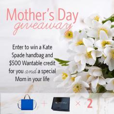 
                    
                        contests.wantable... - Enter to win the Kate Spade Chelsea Square Hayden Tote and a $500 Wantable credit for you AND a special Mom in your life!
                    
                