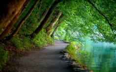 
                    
                        Plitvice Lakes National Park, Croatia -- pin might be original source?
                    
                