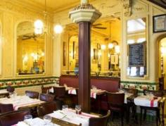 
                    
                        Aux Lyonnais - If you don’t have time for a side trip to Lyon, visit this gorgeous Alain Ducasse–run address for bouchon classics like quenelles and tablier de sapeur.
                    
                