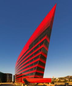 
                    
                        Red Building, Pacific Design Center | Pelli Clarke Pelli Architects; Photo © Jeff Goldberg/Esto | Archinect
                    
                