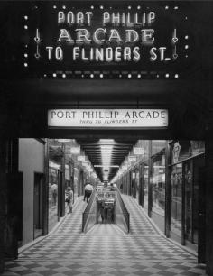 
                    
                        Wolfgang Sievers, Port Phillip Arcade, 1969. State Library of Victoria Pictures Collection
                    
                