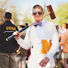 
                    
                        The Annapolis Cup annual spring croquet match pits St. John's College versus the Naval Academy. The crowd decks out in full Gatsby attire for this battle royale. Coastalliving.com
                    
                