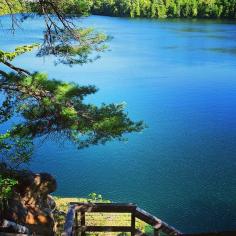 
                    
                        Pink Lake Trail, Gatineau, Quebec - One of the lookouts over Pink...
                    
                