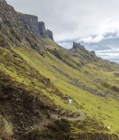 
                    
                        Quiraing, Highland, Scotland - there are plenty of sheep to pose...
                    
                