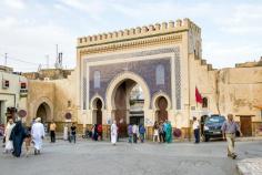 
                    
                        Entrance to the Medina, Fez, Morocco.
                    
                