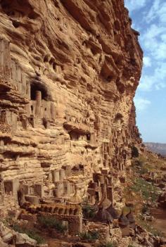 
                    
                        Rising 1,640 feet above the savanna of southern Mali, the Bandiagara Escarpment has been home to the Dogon people for more than 700 years. Their mud-brick houses, granaries, and religious sanctuaries occupy nooks and ledges in the rocky façades. Waterfalls plunge from the red-rock cliffs into lush oasis canyons, a landscape somewhat reminiscent of the American Southwest.
                    
                