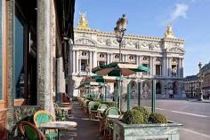 
                    
                        CAFÉ de la PAIX~ Close to the  Paris opera house and built by the same architect, Charles Garnier, Café de la Paix is a Paris institution. Inaugurated in 1862 by Empress Eugenie of France, the Hotel de La Paix and Café de la Paix are famous worldwide and exude elegance. Listed frescoes, sumptuous gilding, extravagantly decorated, an award winning oyster bar, with a pricey menu to match, though more reasonable at lunchtimes on the terrace which faces the Opera Garnier.
                    
                