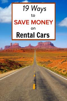 
                    
                        19 tips for finding cheap rental cars + our favorite search site.
                    
                