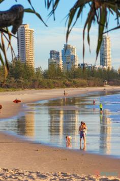 
                    
                        Beautiful Burleigh Heads beach on the Gold Coast of Australia
                    
                