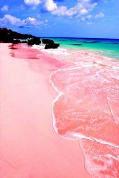 
                    
                        Pink sand beach, Bermuda
                    
                