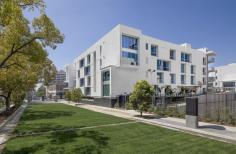 
                    
                        Southwestern Law School Graduate Apartments | Corsini Stark Architects, LLP; Photo © Steve King | Archinect
                    
                