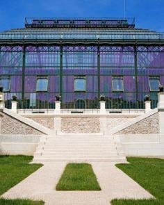 
                    
                        PARIS GREENHOUSE GARDENS~,The petite glass-and-steel Mexican hothouse in Paris’s Jardin des Plantes was one of the first of its kind, created by architect Charles Rohault de Fleury in the 1830s, when building with such materials had only just become popular. jardindesplantes.net
                    
                