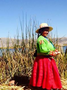 
                    
                        Lake Titicaca, Peru - The Uros of Lake Titicaca lives on an island...
                    
                