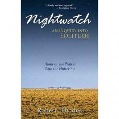 What would compel a journalist, raised in an affluent family in the South, to abandon his career and embark on a spiritual odyssey that would take him and his family to live among the Plain people of the prairies, the Hutterian Brethren. A thoughtful and spiritual memoir. What would compel a daily newspaper journalist, raised in an affluent family in the South, to abandon his career and embark on a spiritual odyssey that would take him, his wife, and young daughter to live among the Plain people of the prairies, the Hutterian Brethren? From 1995 to 2002, the author and his family gave up all claims to personal property, moved to Starland Colony in Minnesota, and joined the often contradictory Old World existence of the Hutterites, whose isolated farming communes stretch across the American Great Plains and the prairie provinces of Canada. In Nightwatch, the author explores the modern-day expression of Hutterianism, born amid the flames and persecution of the Reformation and transplanted in the 1870s from Russia to the western United States. This is a story not only of spiritual questioning, but an inquiry into what it is to be "strangers among strangers," looking at the inner callings that bring people together, and in some cases drive them apart. "Several months after we had moved to Starland, a period during which we had passed a long and dormant winter, seldom traveling because of the deep and smothering snow, I made a trip into the Twin Cities, about 80 miles away. Having lived so far from the rest of society, even for a few months, I felt a distinct anxiety when I found myself in downtown Minneapolis that first time, navigating the crowds and passing among buildings much taller than our colony's feed mill leg, which was the tallest object in all of Sibley County. An encounter with the homeless in Minneapolis, or the sight of a man and woman begging for money beneath an overpass while their small fire smoldered and snow drifted around them, filled me wit