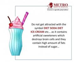 #Health tip of the Day
Do not get #attracted with the symbol DIET SODA DIET ICE-CREAM etc... as it contains artificial sweeteners which destroys #brain cells and they contain high amount of fats instead of #sugar...
http://bit.ly/2knxcBp