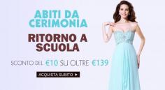 Abiti da Cerimonia e Sera 2017, Abiti da Sposa e Damigella donna prezzi economici on line - Hebeos.it