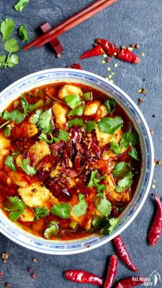 Sichuan boiled fish (Shui Zhu Yu, 水煮鱼) – Red House Spice