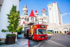 Las Vegas Hop-On Hop-Off Big Bus Tour with Panoramic View 2018