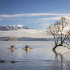 Kayaking Lake Wanaka