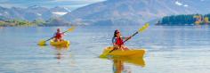 Kayaking on Lake Wanaka