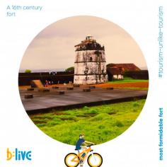 Ditch the beaches to witness the panoramic ocean vista from the most unique and formidable fort of Goa. Built in 1612 by the Portuguese colonial rulers to safeguard Old Goa from the Marathas and Dutch attacks, this fort offers breath-taking views. Also well-known for having Asia’s first-ever lighthouse.
Ride with us and be in for an awe-inspiring surprise. Call or WhatsApp at 