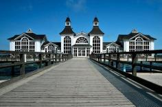 Sea bridge of Sellin, Rügen Island