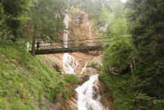 One of the drops of the Zipfelsbach Waterfall (Zipfelsbach Wasserfall)