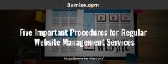 If you believe that managing your website requires full web development expertise, be assured that this is not the case. Website administration, on the other hand, is still crucial. Site administration is similar to auto maintenance if your website is a car. If you don't undertake regular Website Management Services, your website will break down or crash, much like your automobile. The site administration is not always simple. Depending on the length of your service and the nature of your business, you may need to go through a lengthy procedure with several phases.