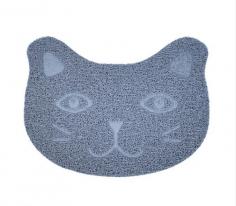 CAPTURES LITTER: Reduce litter scatters and keep paws clean, Cat Litter Catcher Mat features soft, rubberized material that traps dirt and litter and brushes against paws to remove litter. Also, it is suitable to place underfeeding bowls to catch the spill.