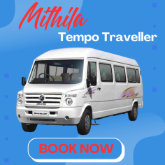 Mithila Tempo Traveller is dedicated to offering exceptional transportation services in Noida, featuring both standard and luxury Tempo Travellers. Our well-equipped fleet ensures a comfortable and stylish travel experience for every occasion, whether it's a family trip, corporate outing, or group tour. We pride ourselves on providing reliable, punctual, and safe journeys with our professional drivers and top-quality vehicles. Choose Mithila Tempo Traveller for a seamless and enjoyable travel experience, and let us take care of your transportation needs with the utmost professionalism and care.