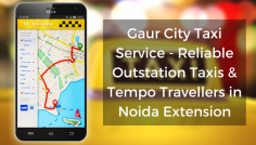 Discover Gaur City Taxi Service for dependable outstation taxis and tempo travellers in Noida Extension. Our service ensures a comfortable and hassle-free journey with a fleet of well-maintained vehicles, including luxury tempo travellers for group travel. Whether you need a ride for a local trip or an outstation adventure, our experienced drivers are committed to delivering excellent customer service. Choose Gaur City Taxi Service for your next journey and experience the convenience and reliability of our top-notch transportation solutions. Book now and enjoy a seamless travel experience tailored to your needs.