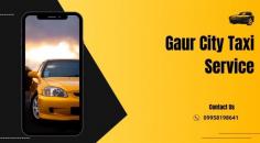 Gaur City Taxi Service is your trusted partner for dependable and convenient transportation solutions in Noida Extension and the surrounding areas. Committed to safety, comfort, and punctuality, we strive to exceed your expectations with every trip. Our fleet of well-maintained vehicles and experienced drivers ensures a smooth and enjoyable journey, whether you're commuting to work, heading to the airport, or exploring the city. We prioritize customer satisfaction and aim to provide seamless, hassle-free transportation services tailored to your specific needs. Experience the convenience and reliability of Gaur City Taxi Service for all your travel needs in Noida Extension. Book your ride with us today!