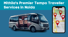 Mithila is a leading provider of tempo traveller services in Noida, dedicated to delivering a seamless travel experience for both individuals and groups. Emphasizing comfort, safety, and reliability, Mithila has established itself as a trusted name in the transportation industry. Our fleet of well-maintained tempo travellers, along with our experienced drivers, ensures that every journey with us is smooth and enjoyable.