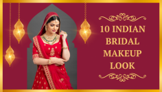 Explore 10 stunning Indian bridal makeup looks that blend tradition with contemporary trends. Whether you prefer a classic or modern style, this guide showcases makeup ideas that enhance your natural beauty while complementing your bridal outfit. From vibrant eyes to flawless skin, these looks are designed to make you shine on your big day. Perfect for brides-to-be, makeup artists, and anyone seeking bridal inspiration.