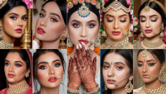 Check out the top 10 Indian engagement makeup looks that blend traditional elegance with modern trends. From bold eyes to soft, glowing skin, these makeup ideas are perfect for any engagement ceremony. Get tips on achieving a flawless finish that enhances your natural beauty and suits your personal style.