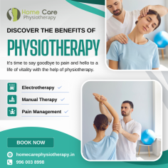 Discover comprehensive care at our physiotherapy clinic, where our expert team offers personalized treatment plans to help you recover from injuries, manage chronic pain, and enhance mobility. With state-of-the-art facilities and a patient-centered approach, we provide a wide range of services, including manual therapy, exercise rehabilitation, and electrotherapy. Whether you're dealing with sports injuries, post-surgical recovery, or everyday aches and pains, our dedicated physiotherapists are here to guide you every step of the way. Experience effective, compassionate care that focuses on your long-term health and well-being.