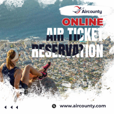 AirCounty Inc makes online air ticket reservation a breeze. Our user-friendly website lets you book flights quickly and securely. From business trips to vacation plans, AirCounty Inc offers competitive prices and a seamless booking process. Experience convenience with AirCounty Inc for all your online air ticket reservation needs. For more info visit here: https://www.aircounty.com/