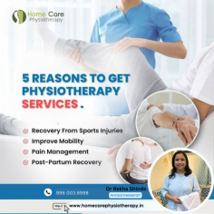 Dr. Rekha Shinde offers top-tier physiotherapy home services, providing personalized and professional care at the comfort of your home. With years of experience in treating a variety of conditions, from chronic pain to post-surgery recovery, Dr. Shinde is committed to improving your health and mobility. Enjoy tailored treatment plans, convenient scheduling, and hands-on therapy designed to meet your individual needs. Trust Dr. Rekha Shinde for the best at-home physiotherapy service and regain your active lifestyle today!