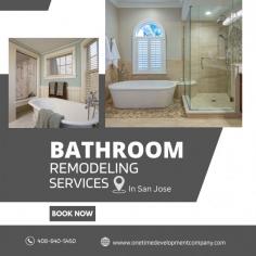 Transform your bathroom into a modern, stylish retreat with our expert bathroom remodeling services! At One Time Development Company, we specialize in high-quality bathroom renovations that fit your budget and style. Whether you're looking to upgrade fixtures, install custom tile work, or completely redesign your space, we offer personalized solutions to meet your needs. Visit One Time Development Company today and start your journey to the bathroom of your dreams! Enjoy seamless service, expert craftsmanship, and a fresh, functional design you'll love.