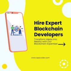 Looking to hire a blockchain developer? AppCodex offers expert blockchain development services to build secure, scalable, and customized blockchain solutions. Whether you need smart contracts, decentralized applications, or blockchain integration, our skilled developers ensure innovative solutions tailored to your business needs. Hire now and accelerate your blockchain projects with AppCodex, the trusted partner for advanced blockchain technology. Contact us today to bring your blockchain vision to life.