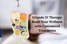 Experience the benefits of IV therapy in Orlando with our customized treatments designed to boost your energy, improve hydration, and enhance overall wellness. Our professional team offers a variety of intravenous therapies to address fatigue, dehydration, immune support, and more. Whether you're recovering from illness or looking for a quick wellness boost, our Orlando IV therapy services are tailored to meet your unique needs. Book your appointment today and feel revitalized with safe and effective IV solutions.