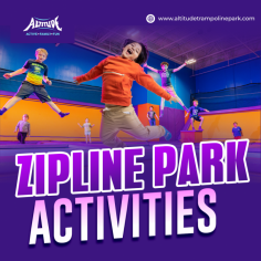 Elevate your outdoor adventure with exciting zipline park activities at Altitude Trampoline Park. Our zipline courses offer a thrilling experience that’s perfect for all ages. Whether you’re looking to zip through the trees or enjoy a scenic view from above, our park has it all. Altitude Trampoline Park guarantees a safe, exhilarating, and fun-filled experience. Take a break from the usual and enjoy the adrenaline rush with zipline park activities that will make your visit memorable. Book your adventure today at Altitude Trampoline Park!  https://www.altitudetrampolinepark.com/attractions/