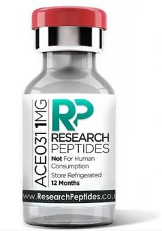 ACE031 is a synthetic peptide designed to enhance muscle growth and regeneration by inhibiting myostatin, a negative regulator of muscle development. By blocking myostatin, ACE031 has shown potential in promoting increased muscle mass and improving recovery. This peptide is of interest in research focusing on muscle-wasting diseases, muscle repair, and overall performance enhancement. At Research Peptides UK, our 1mg ACE031 offers high purity, ensuring reliable results for your scientific studies.