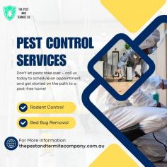 Struggling with bed bugs? The Pest and Termite Company, based in Gold Coast, specializes in professional bed bug treatments to eliminate these pesky invaders from your home or business. Our team of experts uses safe, effective, and eco-friendly methods to ensure complete eradication, providing you with peace of mind and a comfortable, pest-free environment. Whether it's a small infestation or a widespread issue, we offer tailored solutions to meet your specific needs. Trust our reliable services for a bug-free, restful night’s sleep. Contact us today to schedule your bed bug treatment!