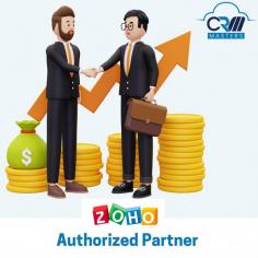 Unlock the full potential of Zoho & optimize your business operations for exceptional growth with Zoho authozired partners. Whether you are just starting with Zoho or looking to improve your existing setup. Whether you are just starting with Zoho or looking to improve your existing setup, CRM Masters have the right skills, knowledge, and Zoho consultants to deliver it. Streamline your business operations with their cutting-edge solution that helps you in annual forecasting and planning, maximizing profits, and staying ahead of the competition.