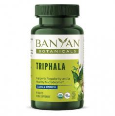 Triphala Digestion is an Ayurvedic herbal formulation designed to support optimal digestive health. Comprising three potent fruits—Amalaki, Bibhitaki, and Haritaki—Triphala is known for its natural detoxifying and rejuvenating properties. It helps promote regular bowel movements, reduce bloating, and improve nutrient absorption. This powerful combination supports overall digestive function, balancing the body's internal systems while gently cleansing the digestive tract. Triphala Digestion can also enhance metabolism and alleviate occasional constipation, making it a holistic solution for maintaining digestive wellness. Ideal for those seeking a natural approach to gut health, it is a must-have for anyone looking to improve their digestive harmony.